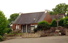 The town hall in Saint-Thois