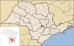 Location in São Paulo  state