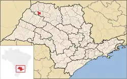 Location of General Salgado