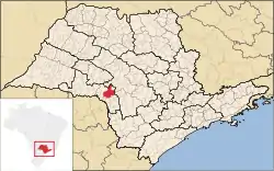 Location in São Paulo  state