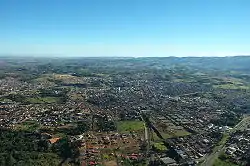 Aerial view of São João da Boa Vista