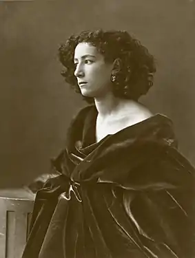 Image 99Sarah Bernhardt, by Nadar (restored by Yann) (from Portal:Theatre/Additional featured pictures)