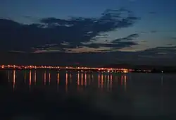 Dusk over Saraighat Bridge