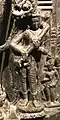 Saraswati with alapini vina or eka-tantri vina, 12th century.