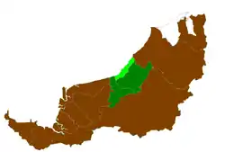 Location of Bintulu District