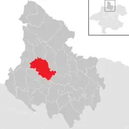 Location in the district