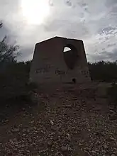 The ruins of the smelter at Sasco.