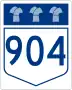 Highway 904 marker