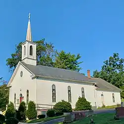 Sattazahn Lutheran Church on Green Point School Road, September 2020