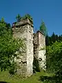 The Old Princely Castle at Ceahlău