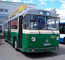 Saurer 4TIILM trolleybus in Gdynia, 2006