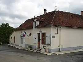 The town hall in Sauzelles