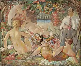 Sava Šumanović - Luncheon on the Grass