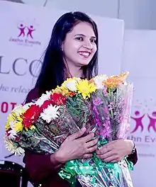 Sharma in Bhopal for a promotional event of her book This is not your story