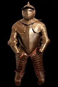 Savoyard munition armour, c. 1600