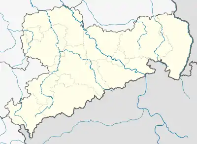 Böhlen  is located in Saxony