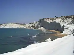 The so-called Scala dei Turchi.