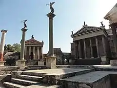 Ancient Rome set at Cinecittà Studios.