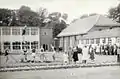 The old Tupton Hall Site in the 1960s (Hunloke Block visible in the background)