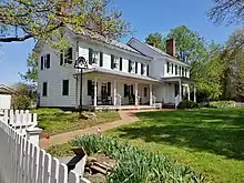 The c. 1790 Schenck Farmstead - the West Windsor History Museum.