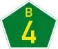 B4 road shield}}