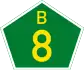 B8 road shield}}