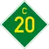 C20 road shield}}