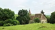 Fortified church in Zlagna