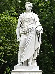 Monument to Wilhelm Malte I, erected in 1859 by Friedrich Drake