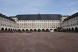 Patio of Friedenstein Castle