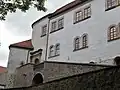 Equestrian staircase outside Schloss Klippenstein, Radeberg