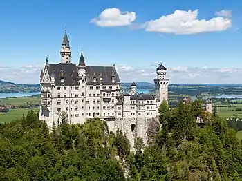 Neuschwanstein Castle, Bavaria Germany, 1869-1886, by Eduard Riedel