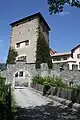 17th century castle wall and gate