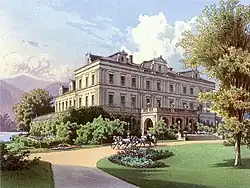 Palace Weigelsdorf, around 1860, Edition by Alexander Duncker