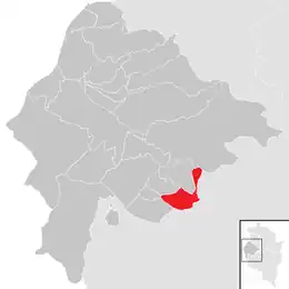 Location in the district