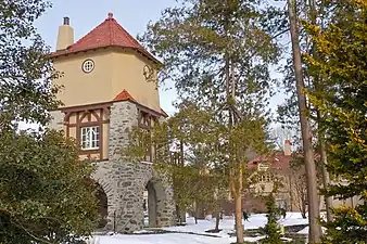 Water tower at Schoenhaus