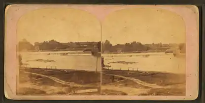 Fairmount Dam, from the south