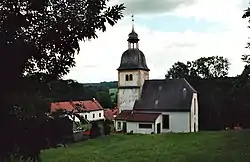 Village church in Schwarzbach