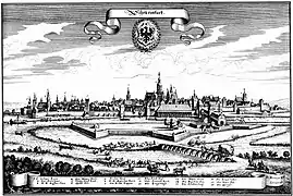 Imperial City of Schweinfurt 1648Matthäus Merian, Frankfurt a. M.