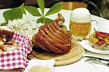 Roasted Austrian style Stelze