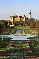 December (2): The gardens of Schwerin Palace during 2009 Federal Garden Show (BUGA)