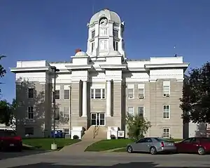 Scotland County court house in Memphis