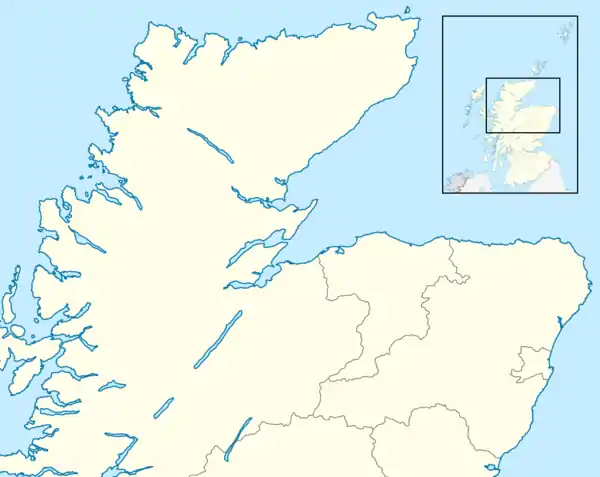 2023–24 Highland Football League is located in Scotland North