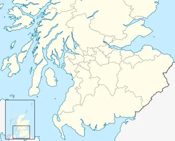 2016–17 Lowland Football League is located in Scotland South