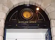 Entrance to the Scotland Office.