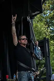 Wilson performing in 2017