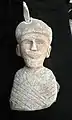 Sculptures have the cobra emblem (uraeus) that is wedged in the personages headdress Discover in Berbera, Somaliland
