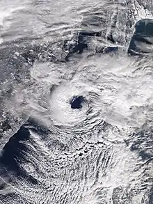 Image 18A polar low over the Sea of Japan in December 2009 (from Cyclone)