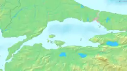 Nicomedia is located in Sea of Marmara