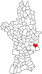 Location in Olt County